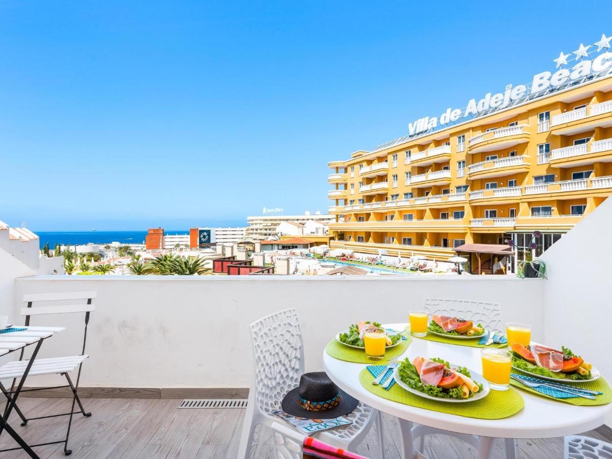 Apartmán 97 Hermosa Marina Primavera Con Terraza Y Piscina Costa Adeje (Tenerife)